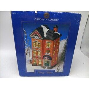 Christmas On Mainstreet Vintage Village Collection: School + Many Other Figures